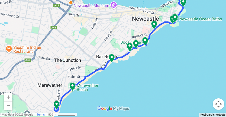 5km Walk map
